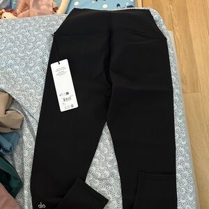 ALO yoga 7/8 high waist airbrush Black Leggings